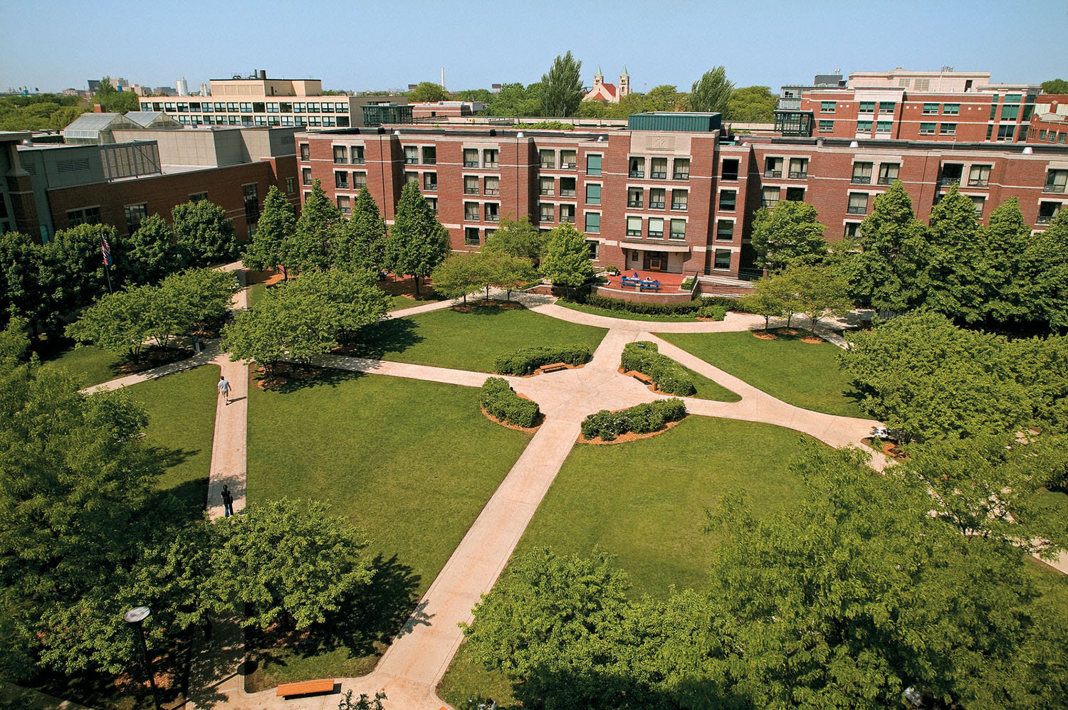 DePaul quad DePaul quad