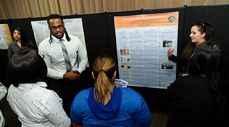 Image of poster presentation Image of poster presentation